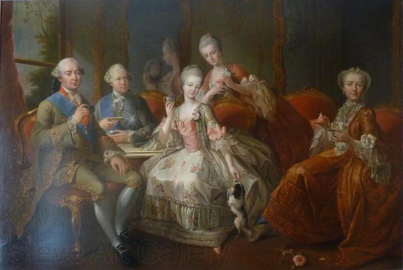 unknow artist The family of the Duke of Penthievre Norge oil painting art